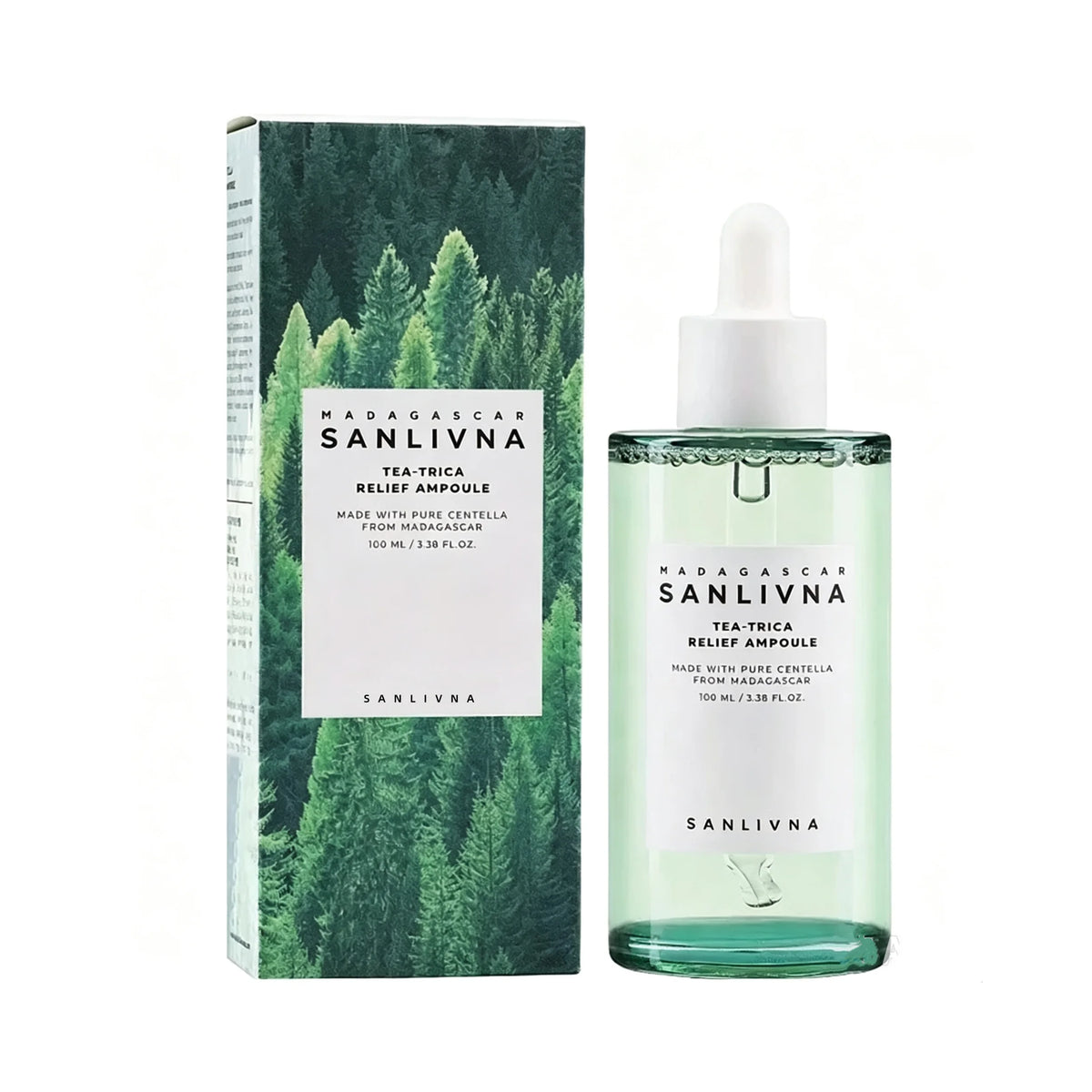 Korean Centella Tea-Trica Oil Control Soothing Toner,Soothing Ampoule Essence Hydrating Refreshing Face Serum Skincare Products