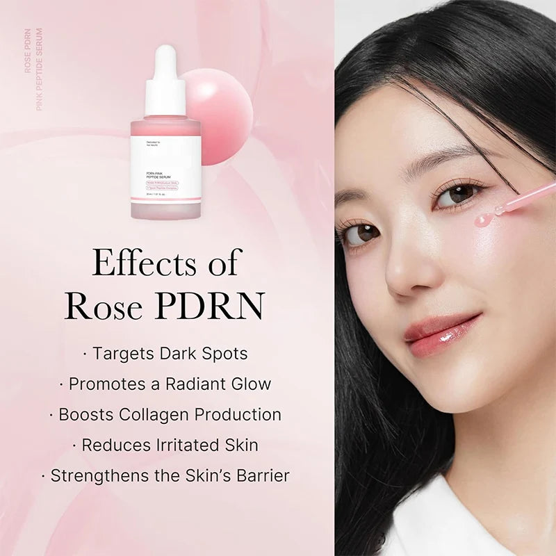Korean Premium Peptide Collagen Serum Deep Hydration Refine Skin Texture