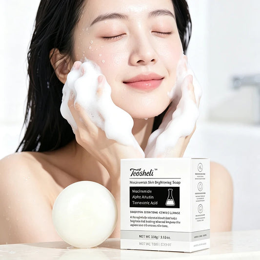 Niacinamide Skin Brightening Soap Entle Cleaning Soap Skin Care Rich Foam, Available For Men And Women, Body Skin Care