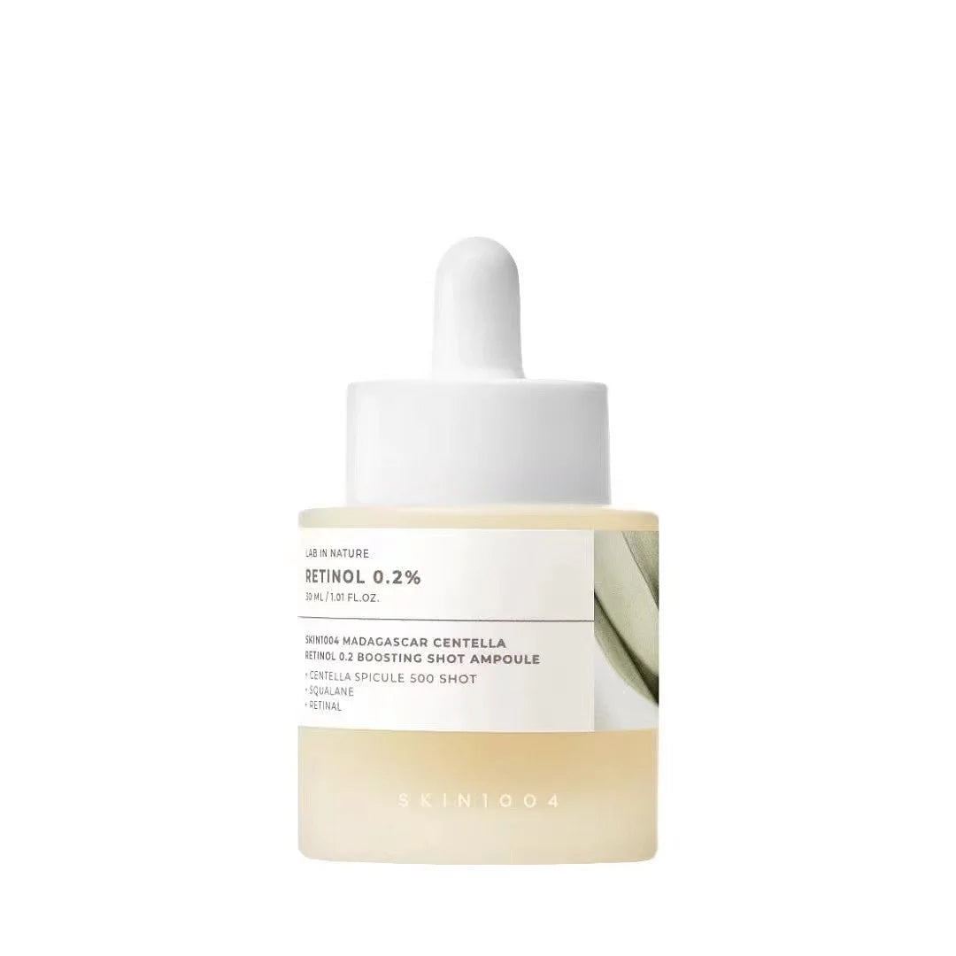 Korean Centella Retinol 0.2% Boosting Shot Ampoule,Facial Serum for Skin Elasticity,Reduce Fine Lines Beauty Skin Care Products