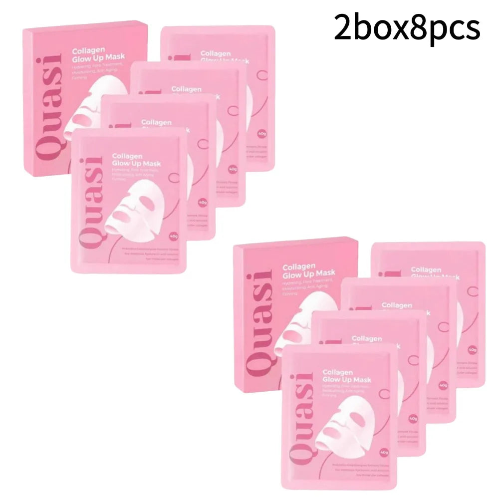 4Pcs Bio Collagen Overnight Mask Mild Korean Nourish Anti Aging Brightening Pore Minimizing Smooth Fine Line Reducing Mask 2026