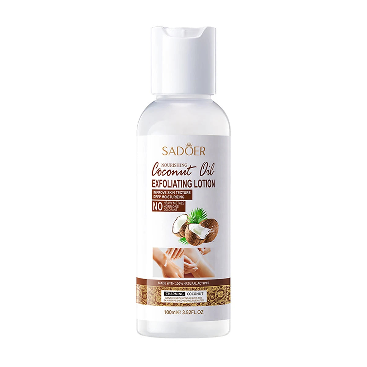Kojic Acid Gentle Exfoliating Lotion Brightens Skin Tone And Leaves Skin Smooth And Refined Aloe Vera Coconut Exfoliating Lotion