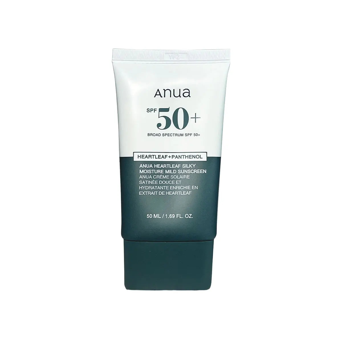 ANUA HEARTLEAF SILKY SUNCREAM 50ML, Silky Texture, Fresh Skin Feel, Korean Cosmetics, Korean Skincare