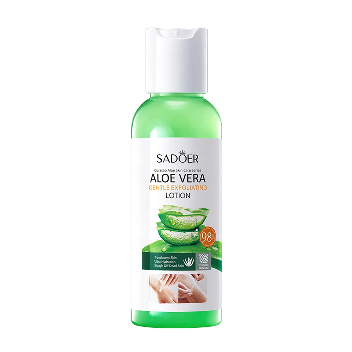 Kojic Acid Gentle Exfoliating Lotion Brightens Skin Tone And Leaves Skin Smooth And Refined Aloe Vera Coconut Exfoliating Lotion