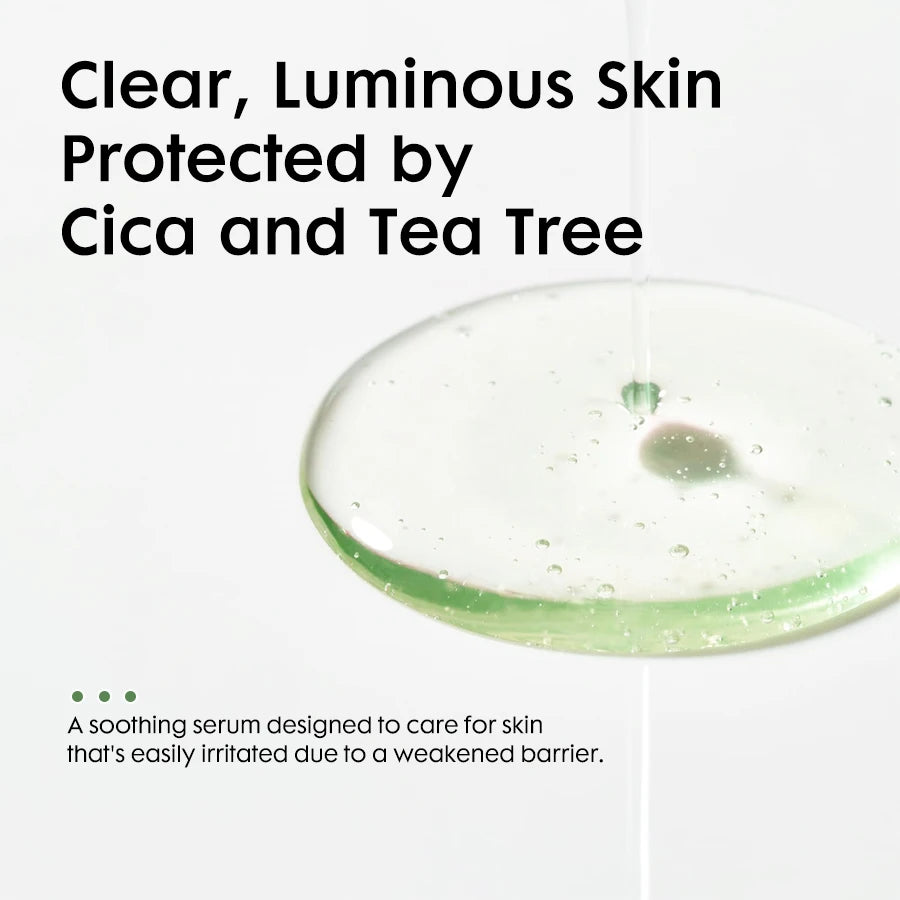 Korean Centella Tea-Trica Oil Control Soothing Toner,Soothing Ampoule Essence Hydrating Refreshing Face Serum Skincare Products