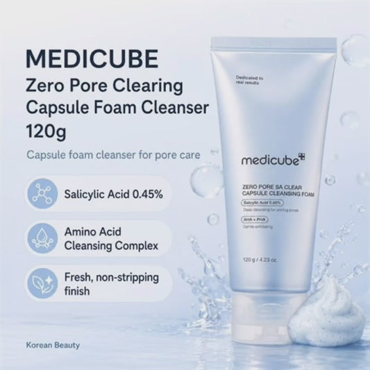 MEDICUBE Zero Capsule Foam Cleanser 120g